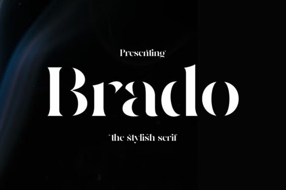 Brado Serif Font for Handmade Labels & Logos