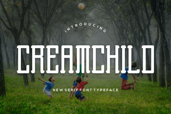 Creamchild: A Modern Serif Font for Digital Branding