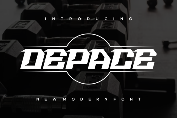 Depace: A Bold Serif Display Font for Editorial Impact