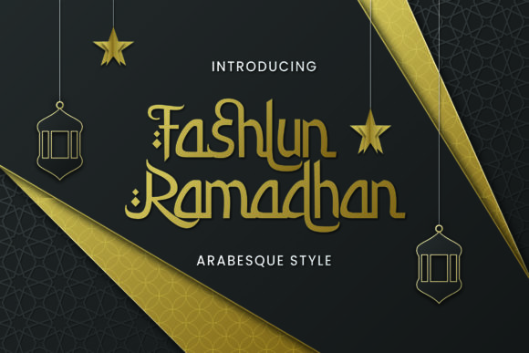 Fashlun Ramadhan: A Display Font That Makes Your Brand Feel Intentional