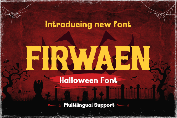 Firwaen: A Bold Serif Font That Commands Attention