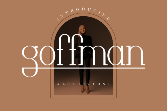 Goffman: A Light Handwritten Font for Luxury Branding