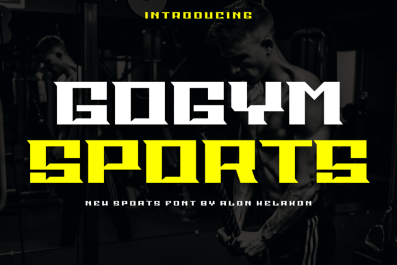 Gogym Sports: A Bold, Athletic Sans Serif