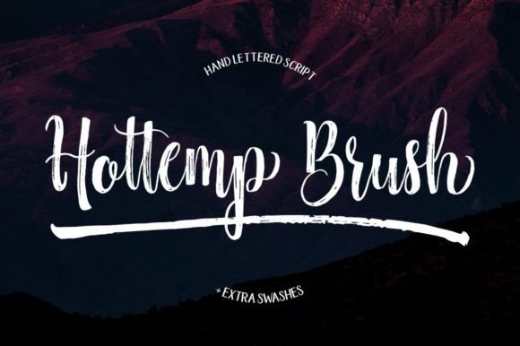 Hottemp Duo: A Thoughtful Script Font for Editorial Warmth