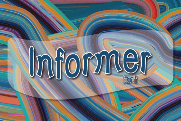 Informer: A Vibrant Color Font for Digital Headlines