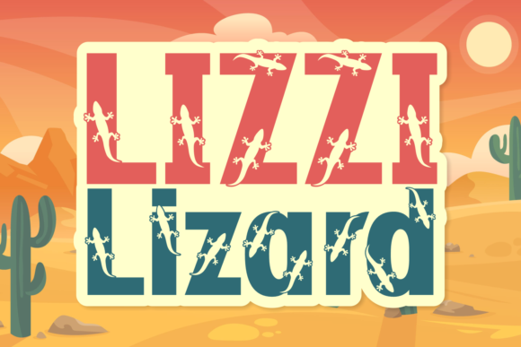 Lizzi Lizard: A Playful Display Font That Elevates Real Small Business Branding