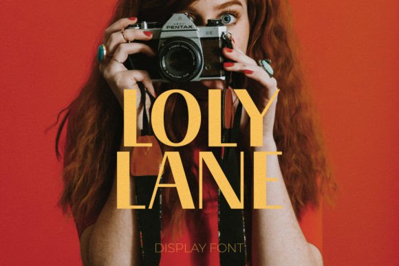 Loly Lane: A Confident, Modern Sans Serif Display Font
