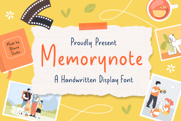 Memorynote: A Thoughtful Script Font for Editorial Warmth