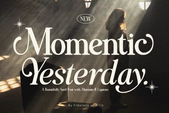 Momentic Yesterday: A Modern Serif Font That Elevates Real Small Business Branding