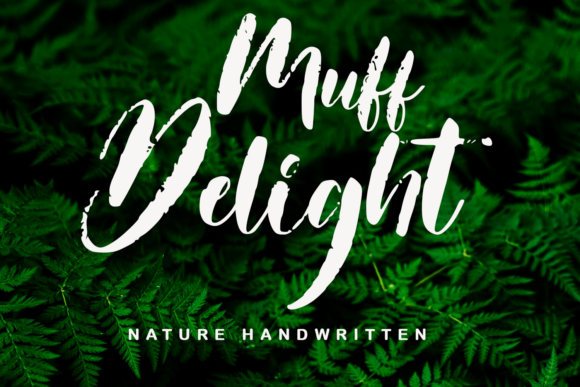 Muff Delight: A Modern Script Font That Elevates Your Brand