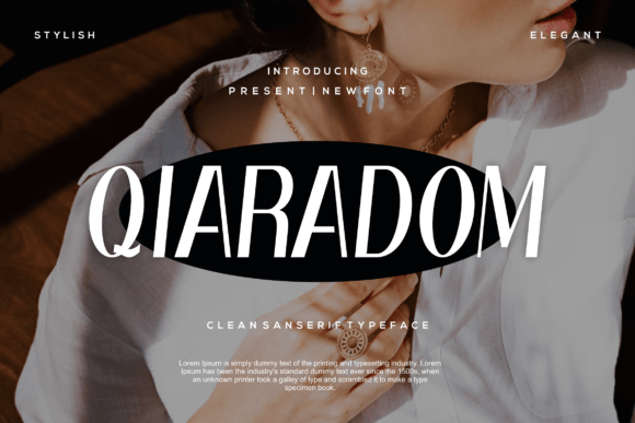 Qiaradom: A Bold, Authentic Sans Serif for Thoughtful Typography
