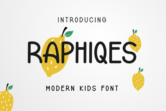 Raphiqes: A Handwritten Display Font for Editorial Warmth