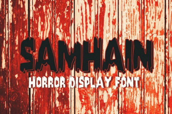 Samhain: A Bold, Festive Display Font for Memorable Branding