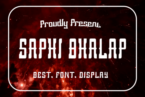 Saphi Bhalap: A Bold Slab Serif That Anchors Real Branding Work