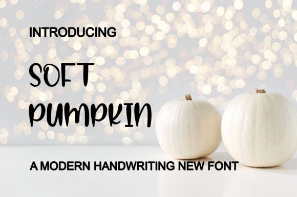 Soft Pumpkin Font: A Warm, Playful Display Typeface for Creative Brands