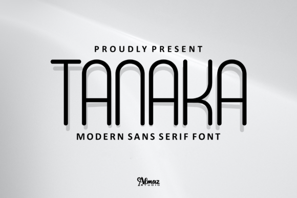 Tanaka: A Clean, Modern Sans Serif for Small Business Branding