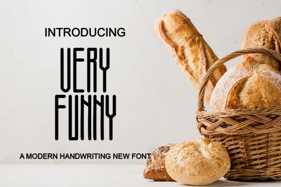 Very Funny Font: A Playful Display Typeface for Real Branding