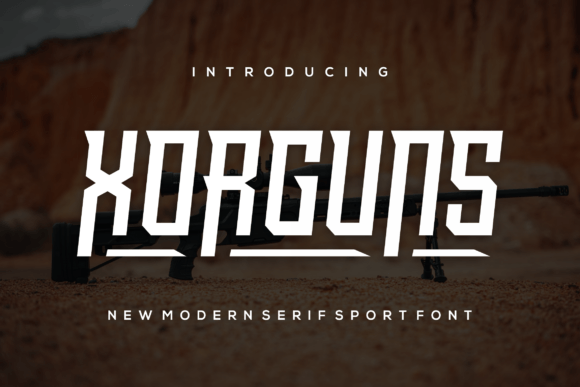 Xorguns: A Bold, Authentic Slab Serif Font for Real Branding